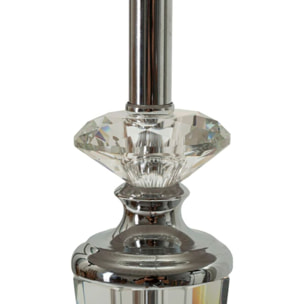 LAMPADA DA TAVOLO SILVERY CM Ø 30X56