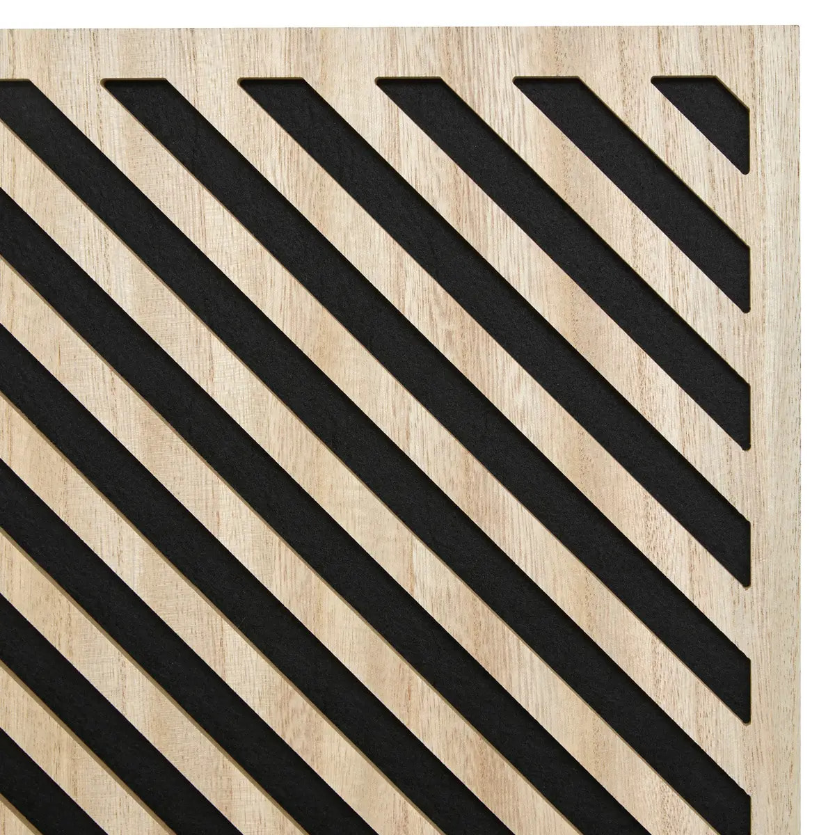 Panneau décoratif mural Eileen 58x58cm rayures