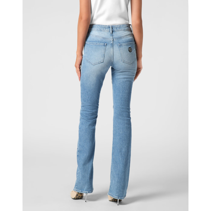 PHILIPP PLEIN Jeans Flare Fit RACING