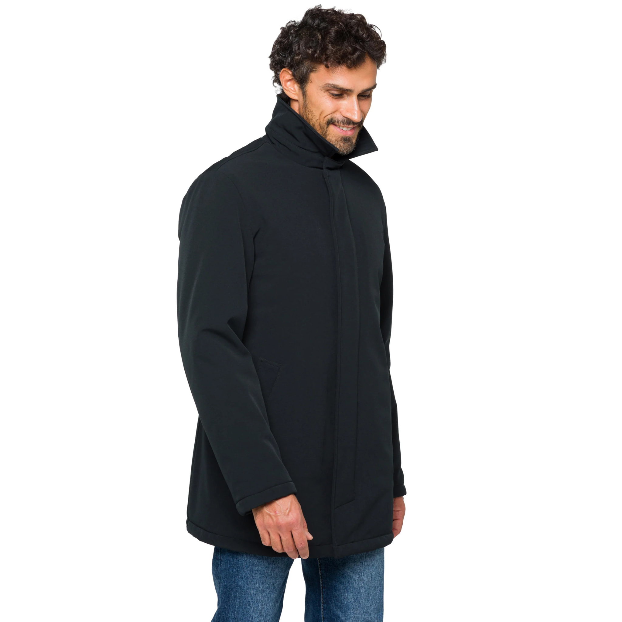 Chaqueta HENDRIX acolchada impermeable Negro