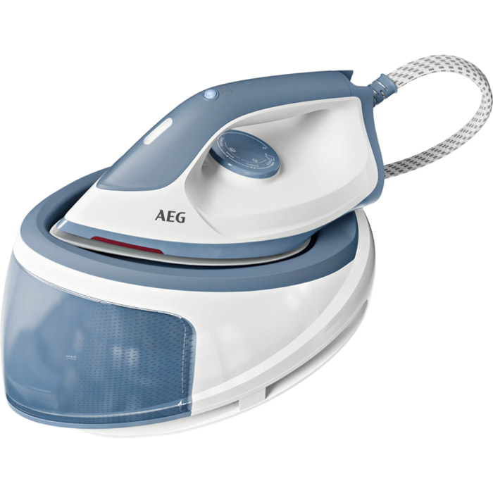 AEG Centro de planchado AEG Gentle 5000 de 2400 W y 100 g/mm de golpe de vapor ST5-1-2DB