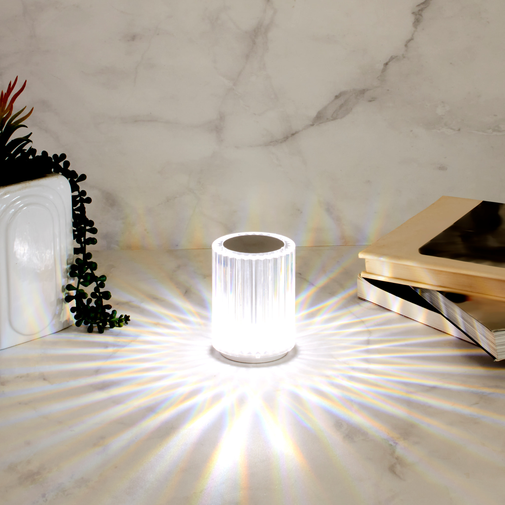 Lampe Tactile Rechargeable Lumiere Blance