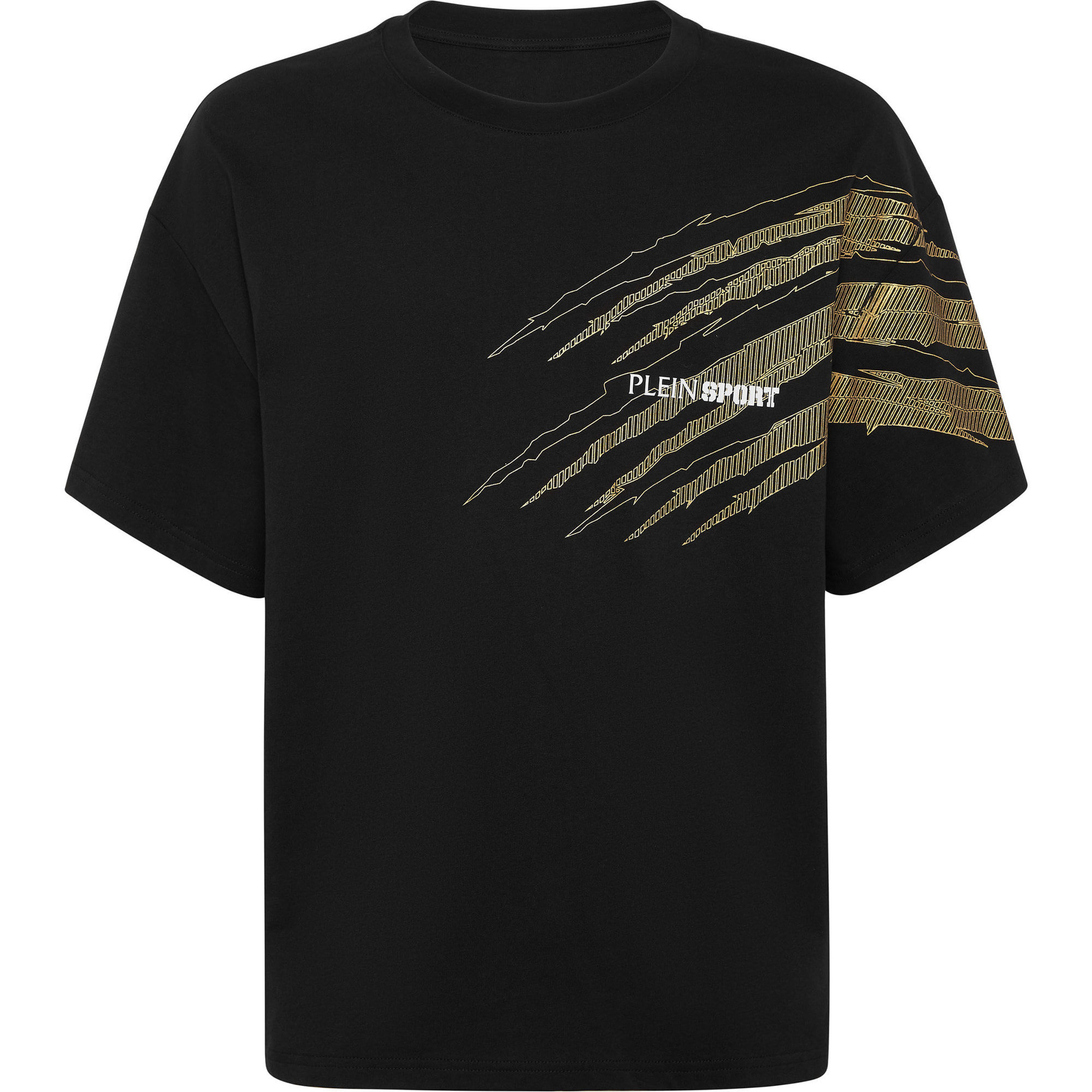PLEIN SPORT Maglietta girocollo Ss SCRATCH