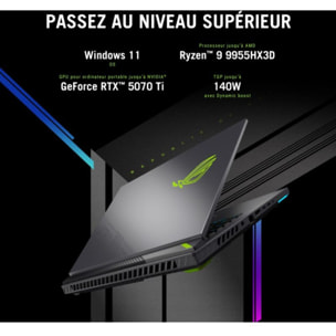 PC Gamer ASUS Rog Strix 16" WQXGA 240Hz AMD Ryzen 9 8940HX Nvidia GeForce RTX 5070 32 Go RAM DDR5 SSD 1 To G16
