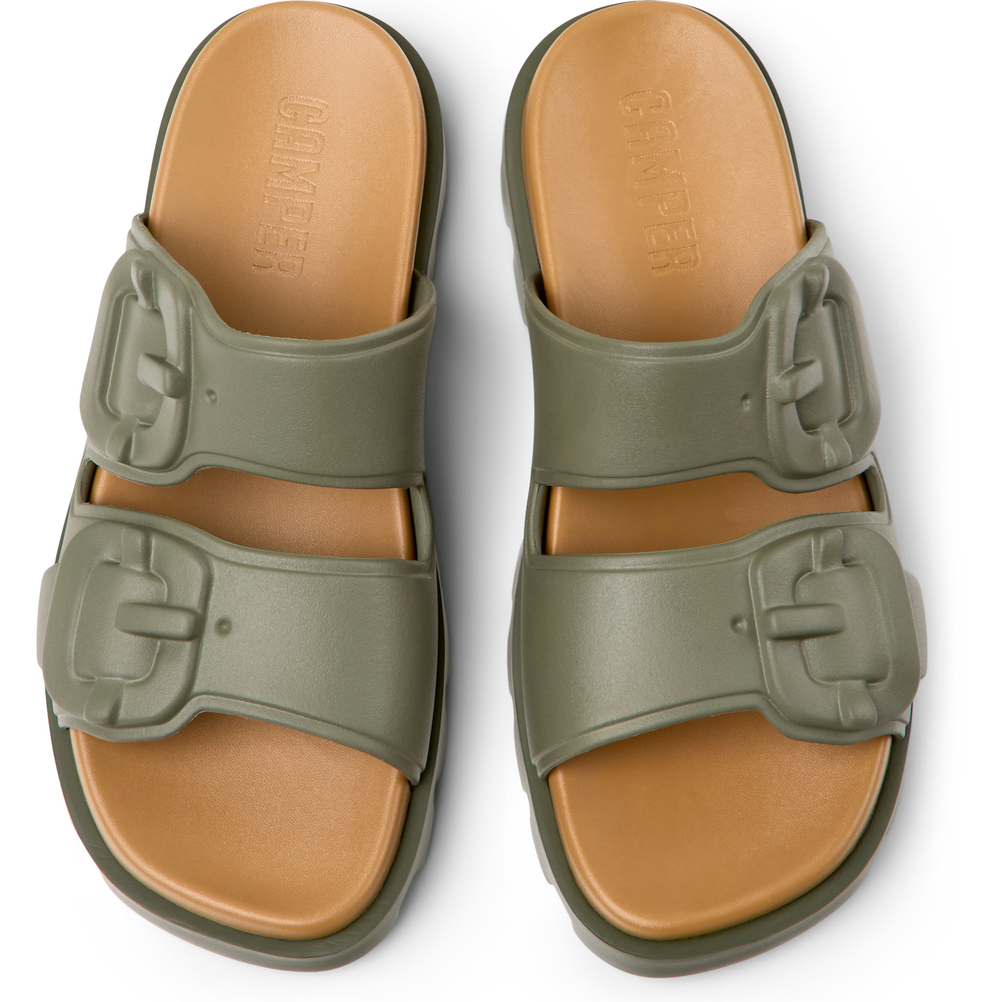 Sandalias - CAMPER Brutus Sandal - Verde - Sintético