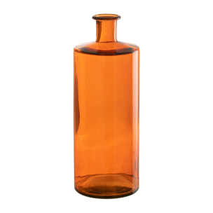 J-line vase Large - verre - orange - medium - 40 cm de hauteur