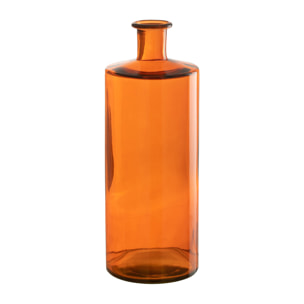 J-Line Vase Large Verre Orange Medium