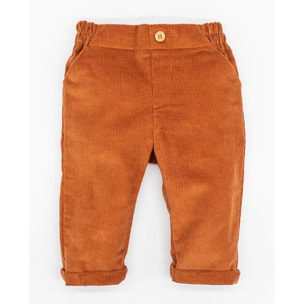 PANTALÓN MICROPANA TEJA