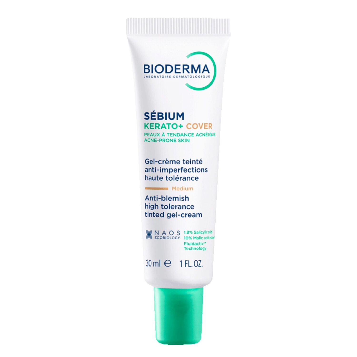 Sébium - Kérato+Cover Gel-Crème Teinté Anti-Imperfections Haute Tolérance 30 ml