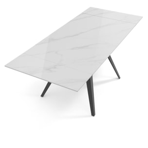 TOMASUCCI Table extensible EKA MARBRE BLANC