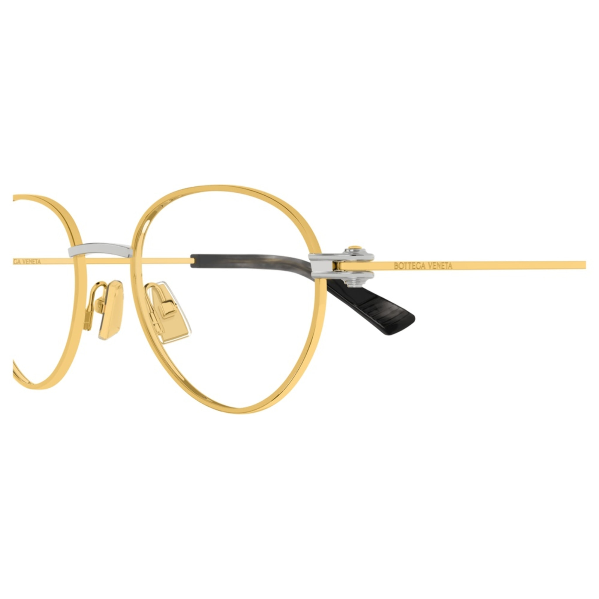 Gafas de Vista Bottega Veneta BV1382O-002 de Metal Unisex 50 mm