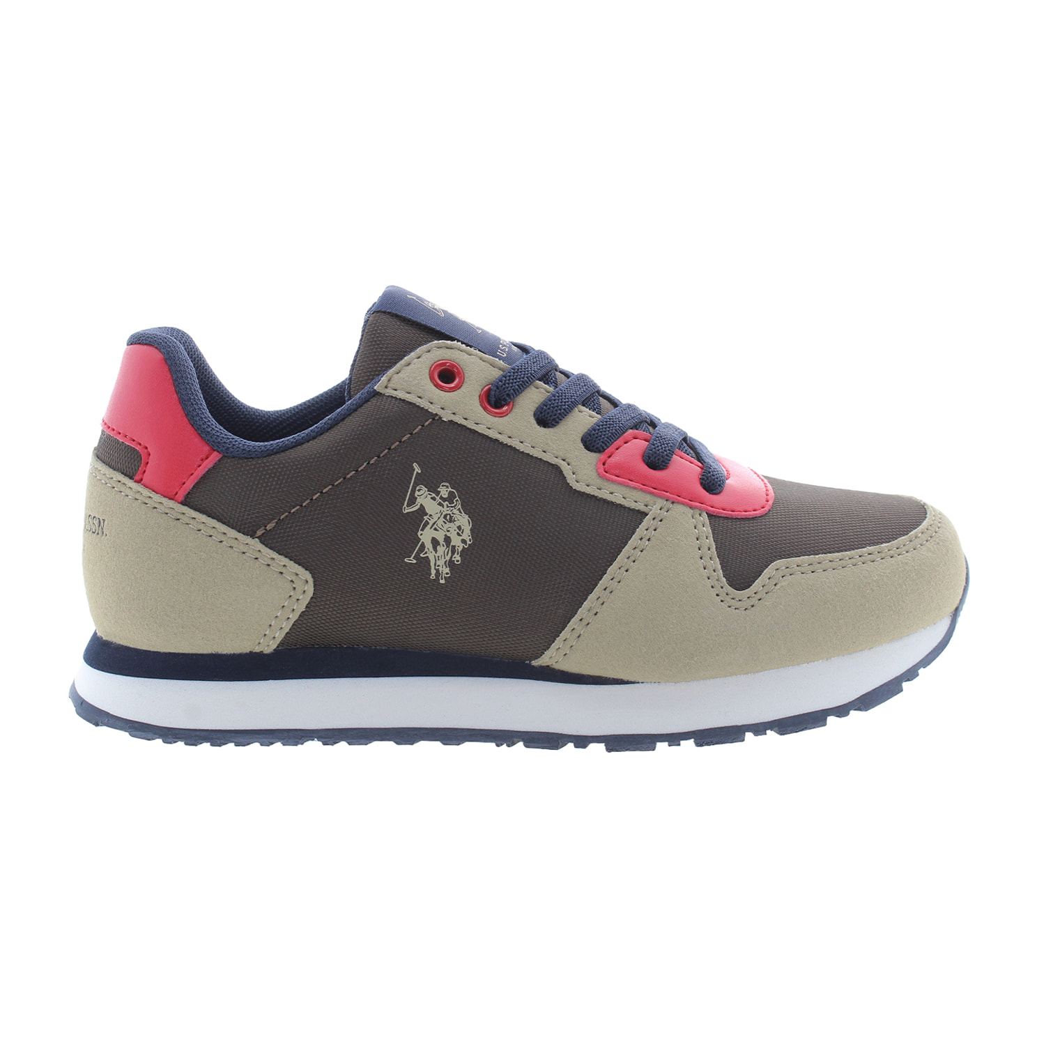 Sneakers U.S. Polo Assn. marrone-beige