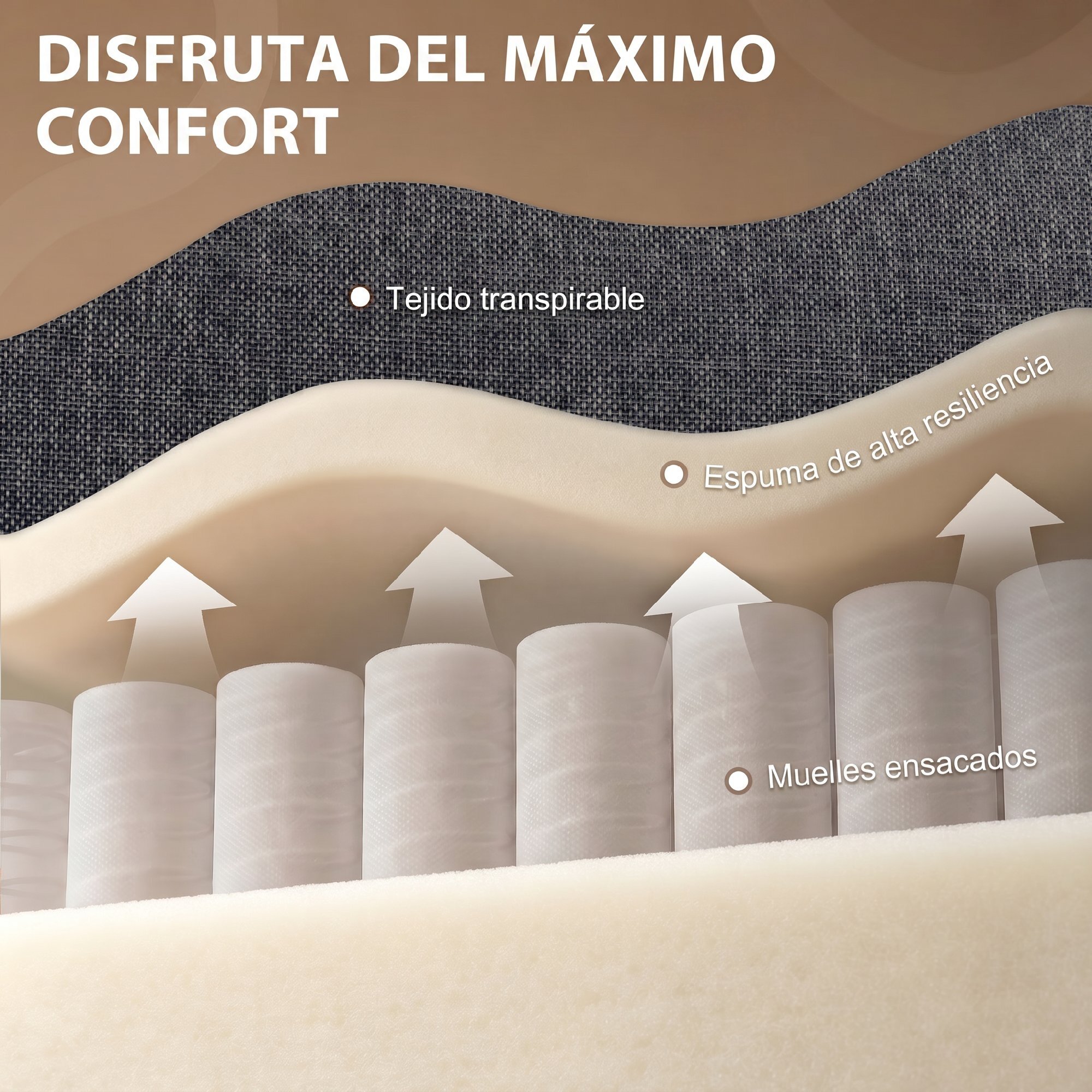 Sillón de Masaje, Sillón Relax Reclinable con 8 Puntos de Masaje, Función Calefacción Lumbar, Mando a Distancia, Asiento con Muelles, Bolsillos Laterales, Tejido Efecto Lino, Gris Oscuro