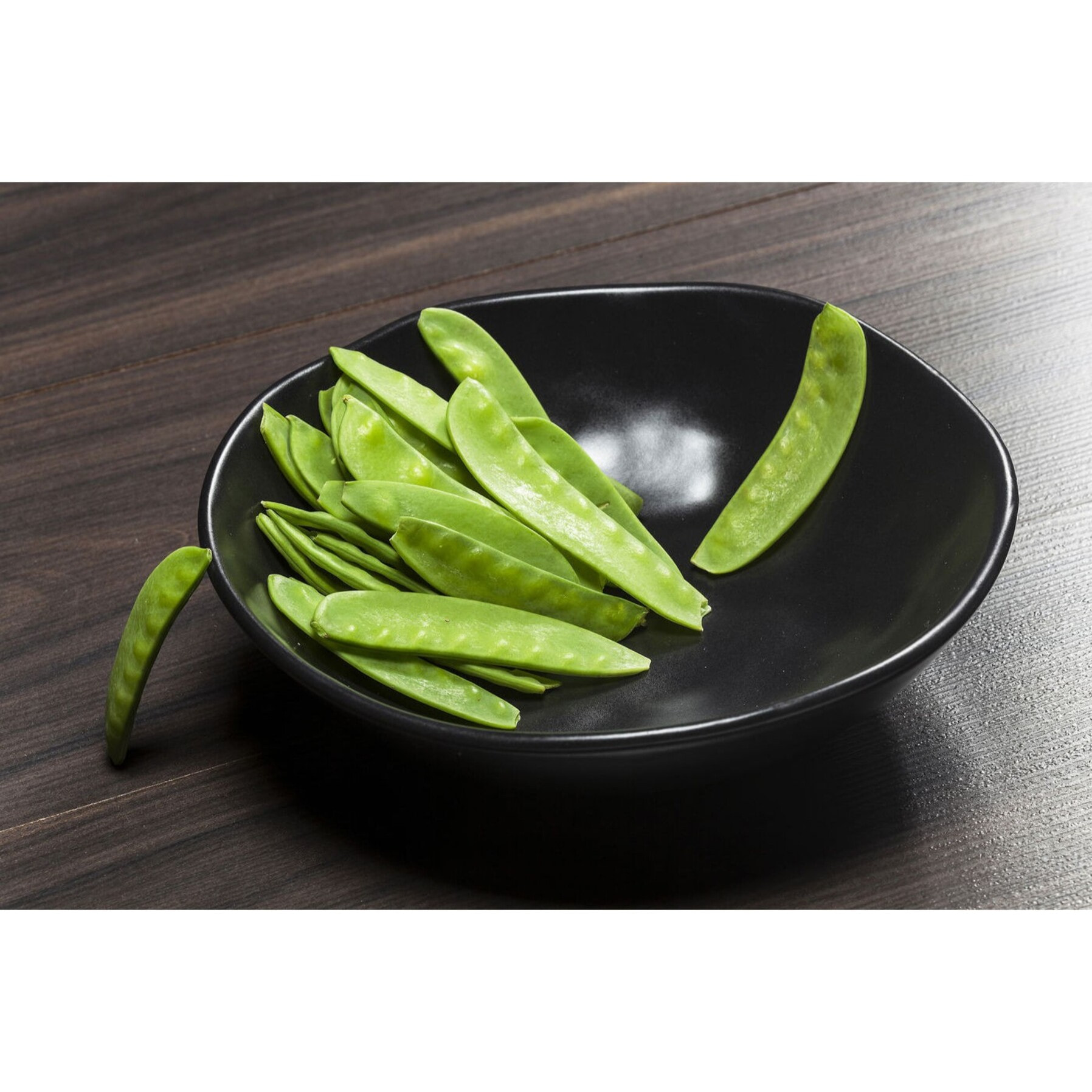 Assiettes creuses Organic 22cm noires set de 4 Kare Design