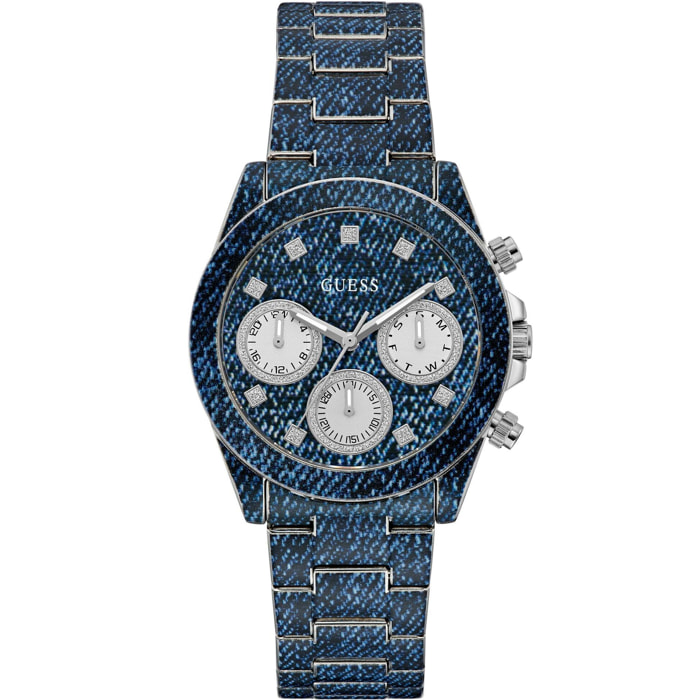 Guess Reloj Analógico De Cuarzo Indigo