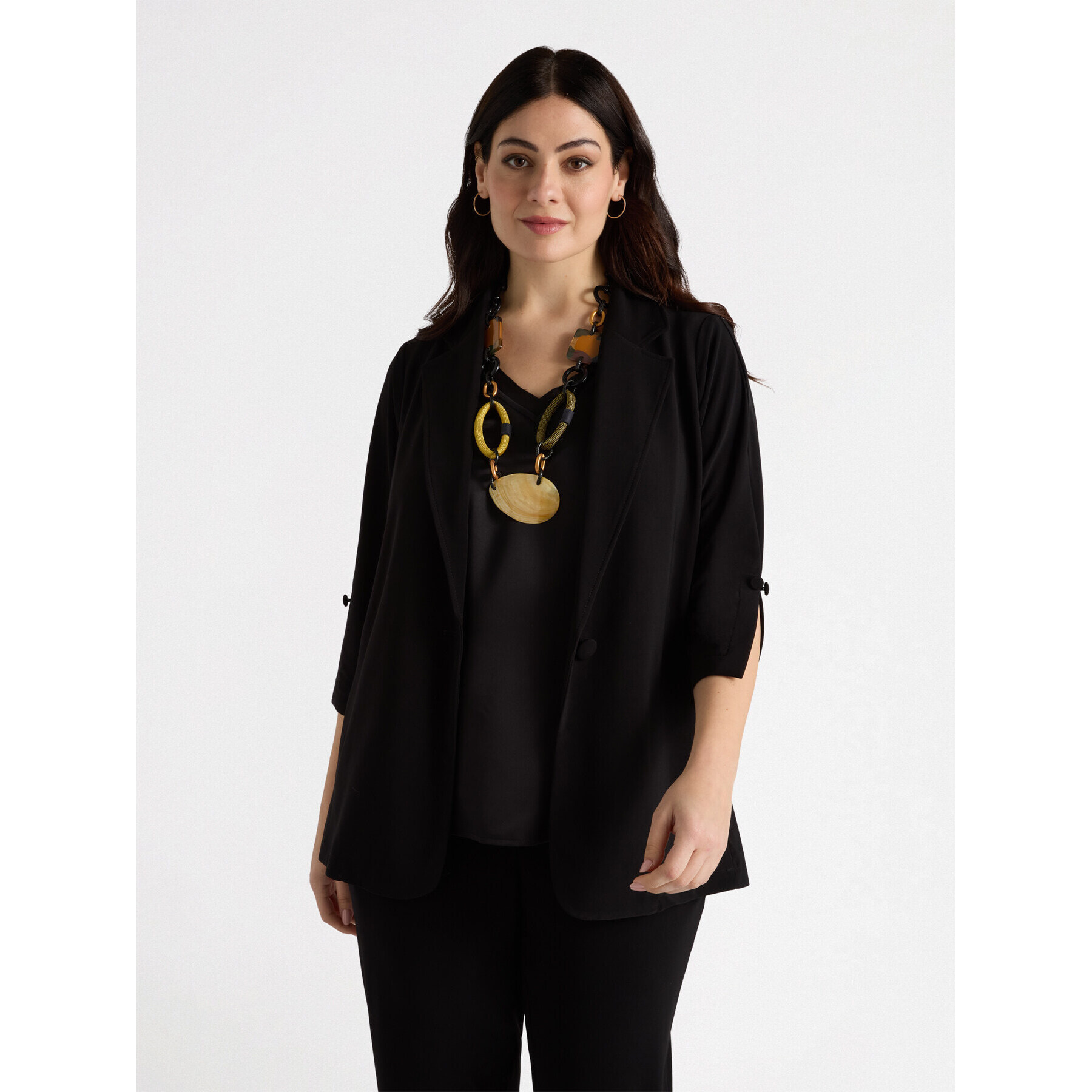 Fiorella Rubino - Blazer en tejido de punto - Negro