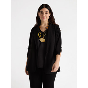 Fiorella Rubino - Blazer en tejido de punto - Negro