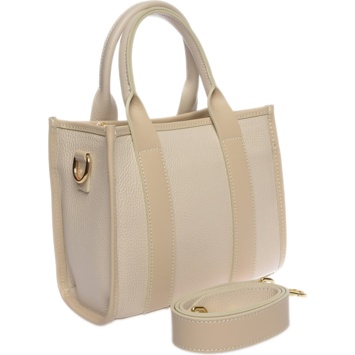 Borsa a mano Anna Luchini Beige