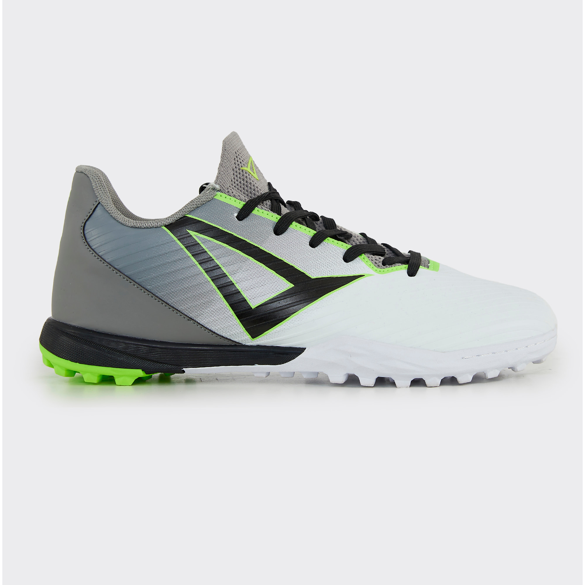 Scarpa da calcetto DELTA bianco grigio, bambino