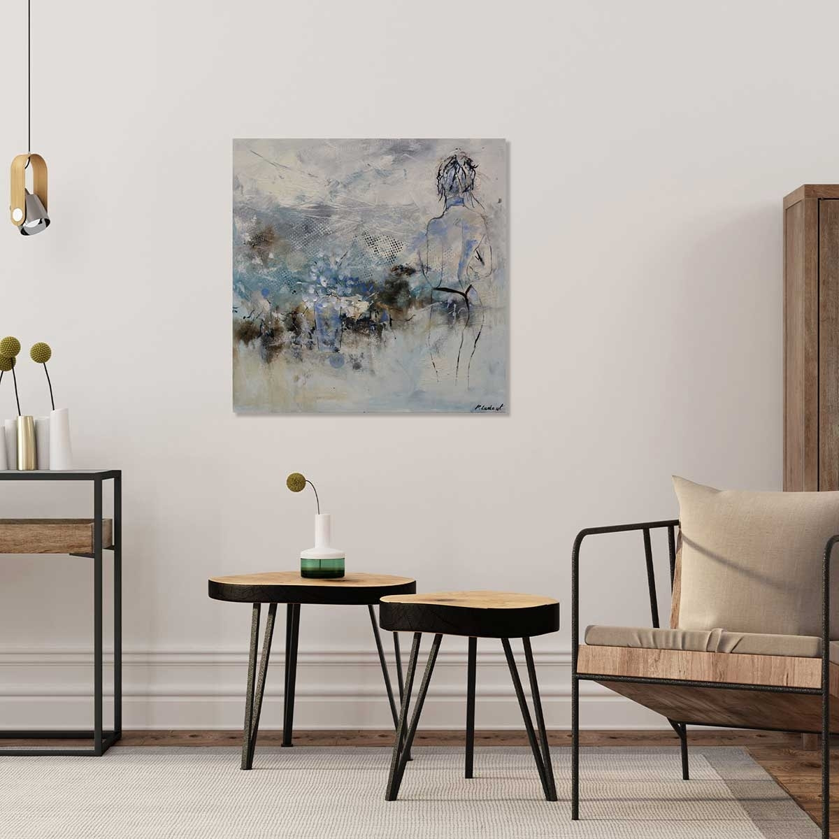 Tableau nue de dos Toile imprimée