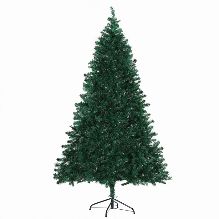 Árbol de Navidad con 1000 Ramas de PVC Ф102x180cm Verde