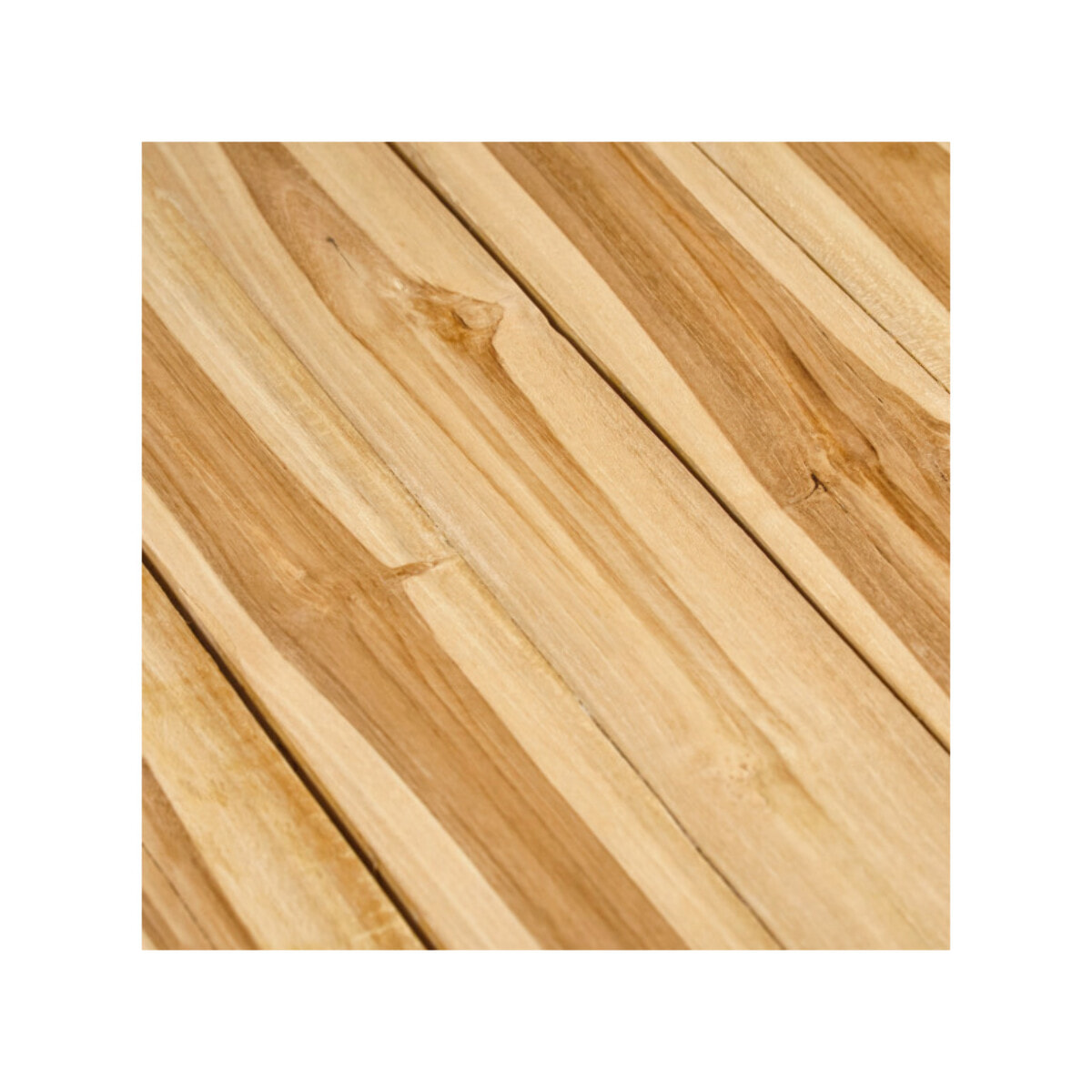 Banc bout de lit 120 cm en bois de teck style exotique - CENDRILLON