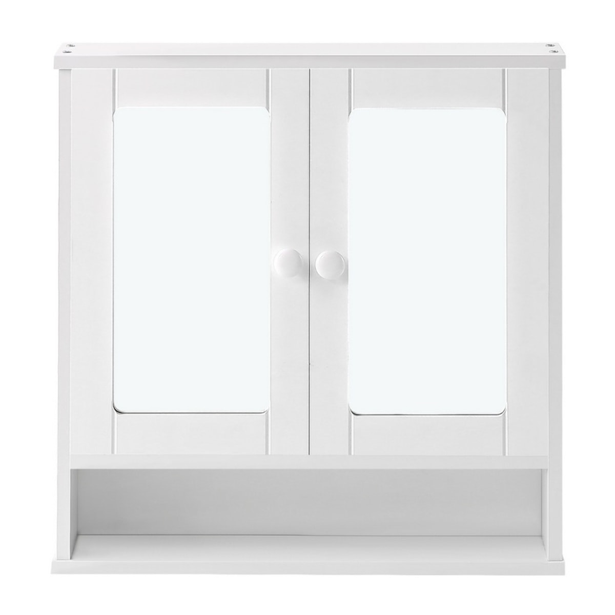 Mobiletto da bagno 2 ante con specchio e 1 mensola - Joyce