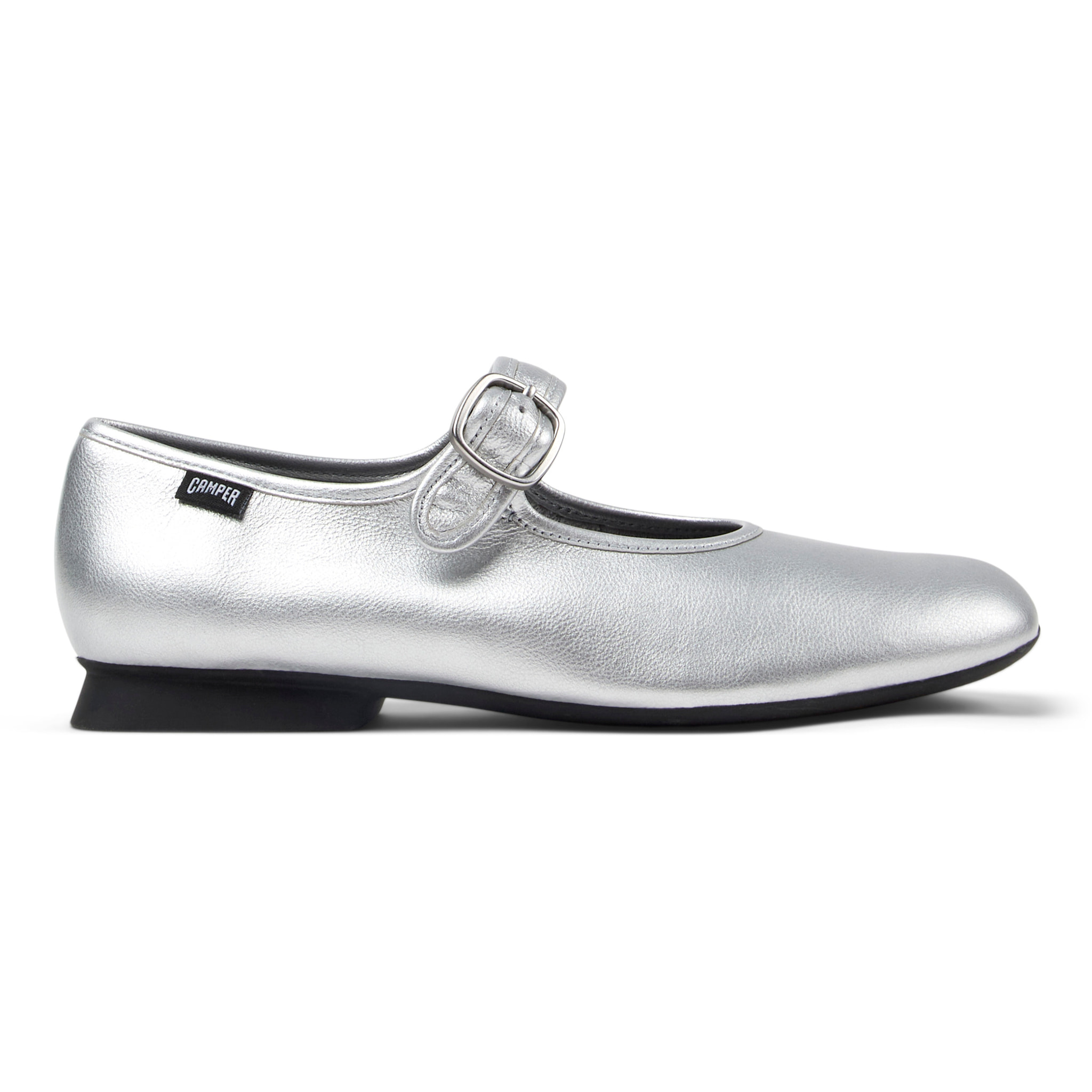 Bailarinas - CAMPER Casi Myra - Gris - Cuero liso