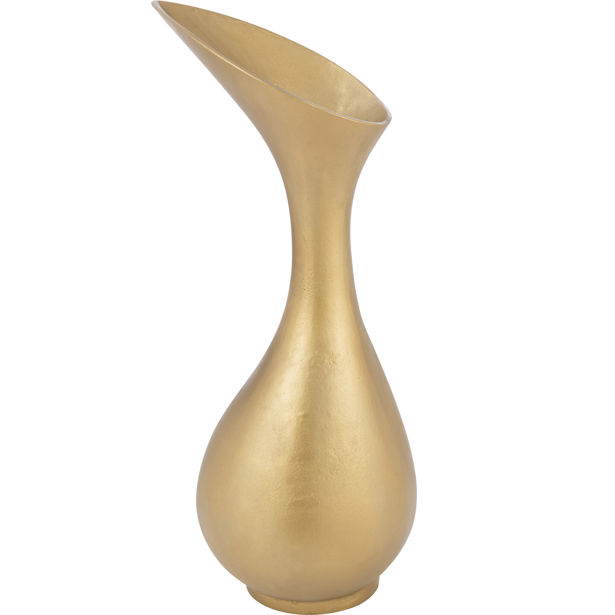 J-Line vase Olivia - aluminium - or - large - 77 cm de hauteur