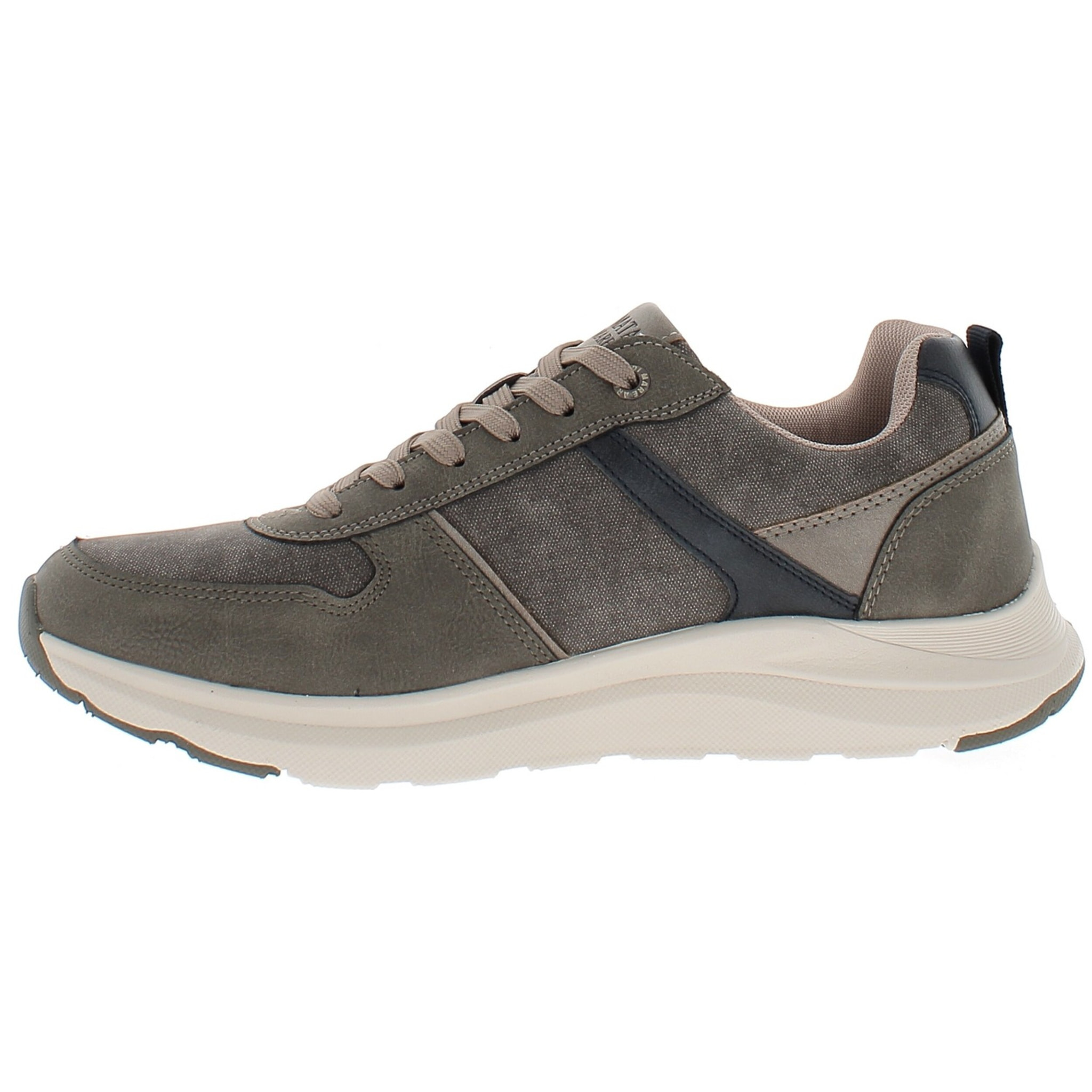 Armata di Mare Scarpe Uomo Sneakers Casual Stringate con Soletta Rimovibile in Memory Foam AMU 2N818 Dk Taupe
