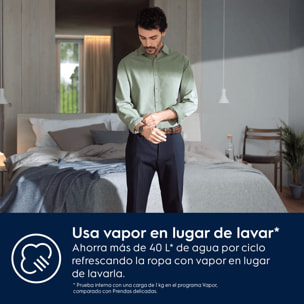 Electrolux Lavadora integrable Serie 700 SteamCare de 8.0 kg EU7F3846OF