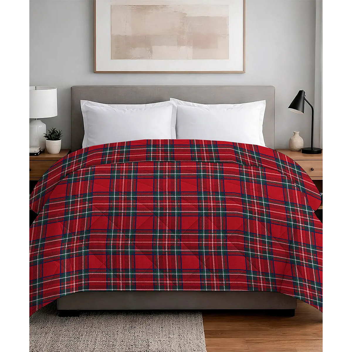 Trapunta invernale Kilt 300 grammi/mq in cotone e poliestere