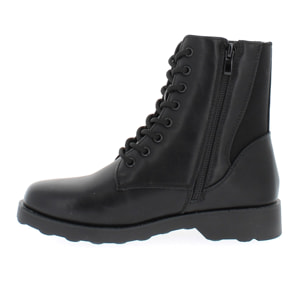 Armata di Mare Scarpe Donna Stivaletti Casual con Zip Laterale AMD W52C62 Black