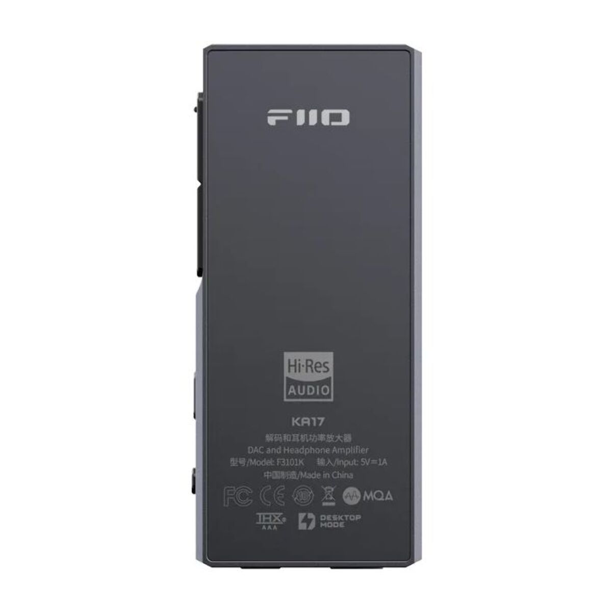 DAC audio FIIO Ampli portable KA17 USB-C Noir