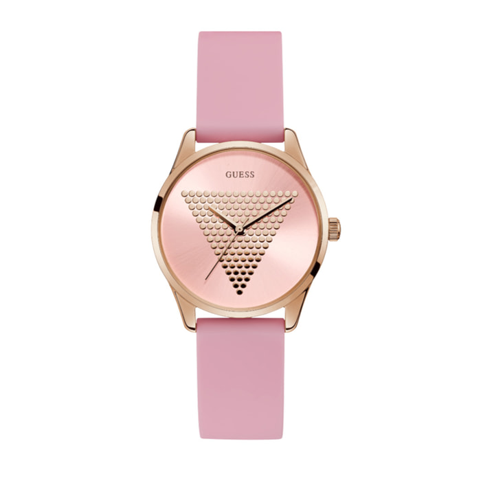 Reloj Guess W1227L4 Mujer Analogico Cuarzo con Correa de Silicona