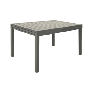 Table de jardin extensible aluminium 8 places ELORA