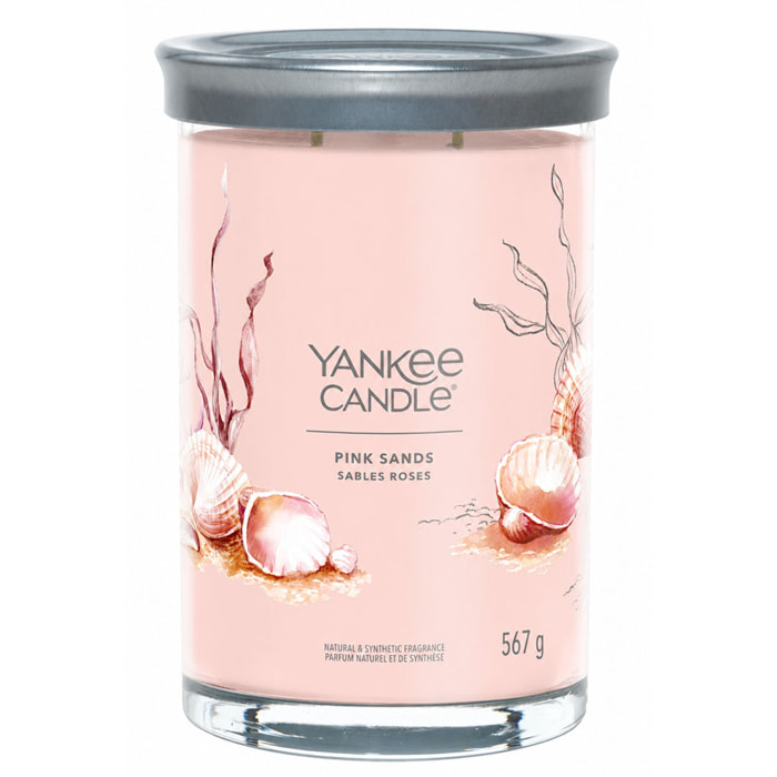 Candela Grande Yankee Candle PINK SANDS Signature Tumbler