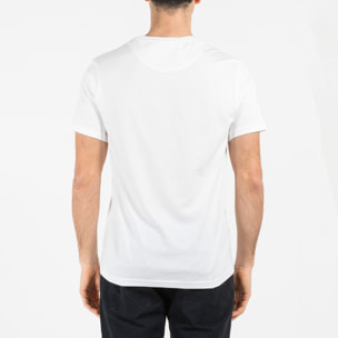 T-shirt jersey cotone organico con stampa narrow fit