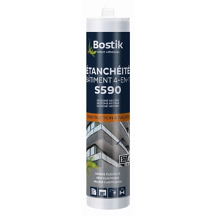 Mastic S590 Étanchéité bâtiment 4 en 1 BOSTIK Pierre - 30615832