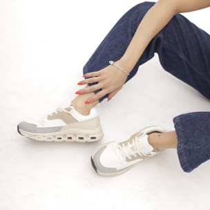 SNEAKERS RUNNING CLOUD BEIGE