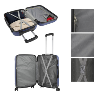 Maleta Itaca Havel Set De 3 Unidades Azul Vaquero