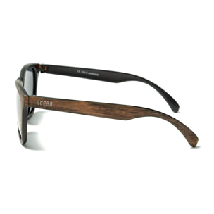 Gafas de sol OCEAN SEA - Color madera de mar y / Polarizada ahumada