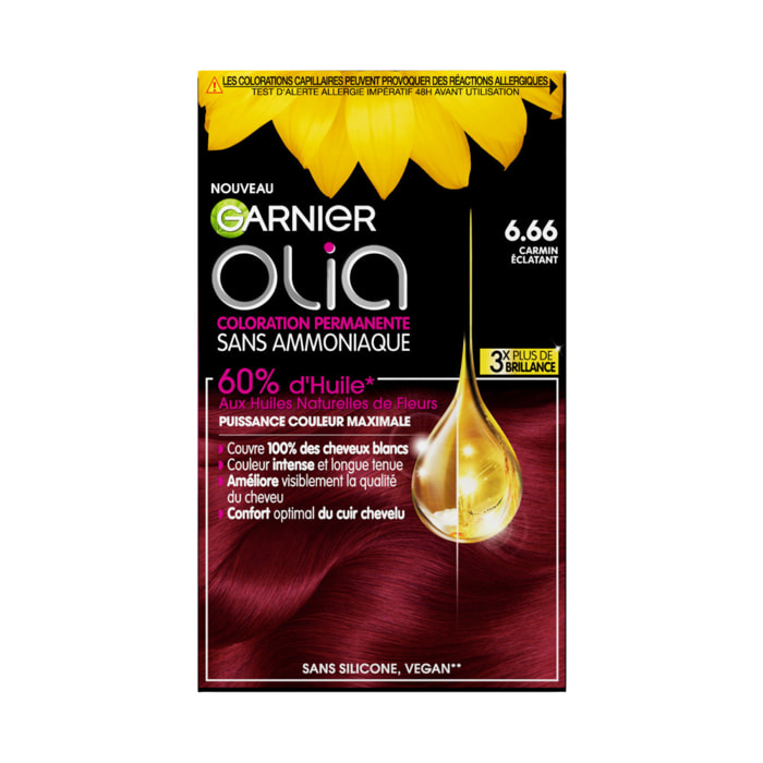 Garnier Olia Coloration 6.66 Carmin Eclatant