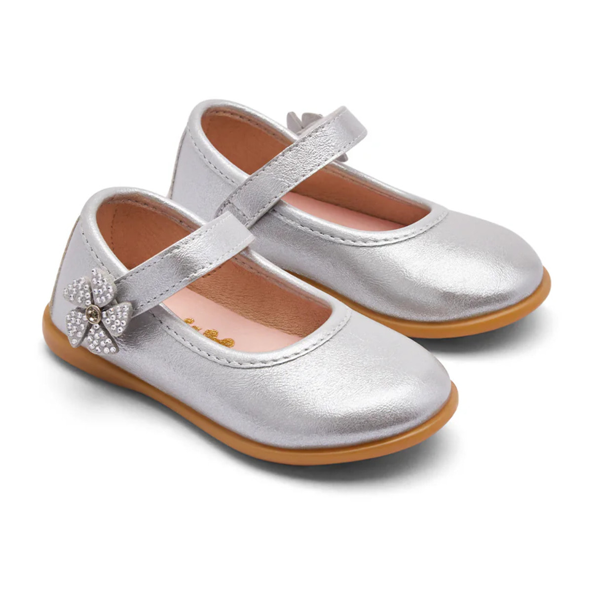 Bailarinas de Niña con Flor Plata