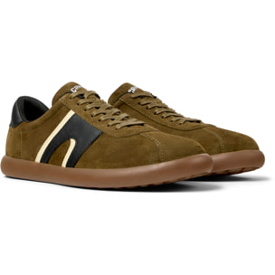 Zapatillas - CAMPER Pelotas Soller - Verde - Cuero nobuk