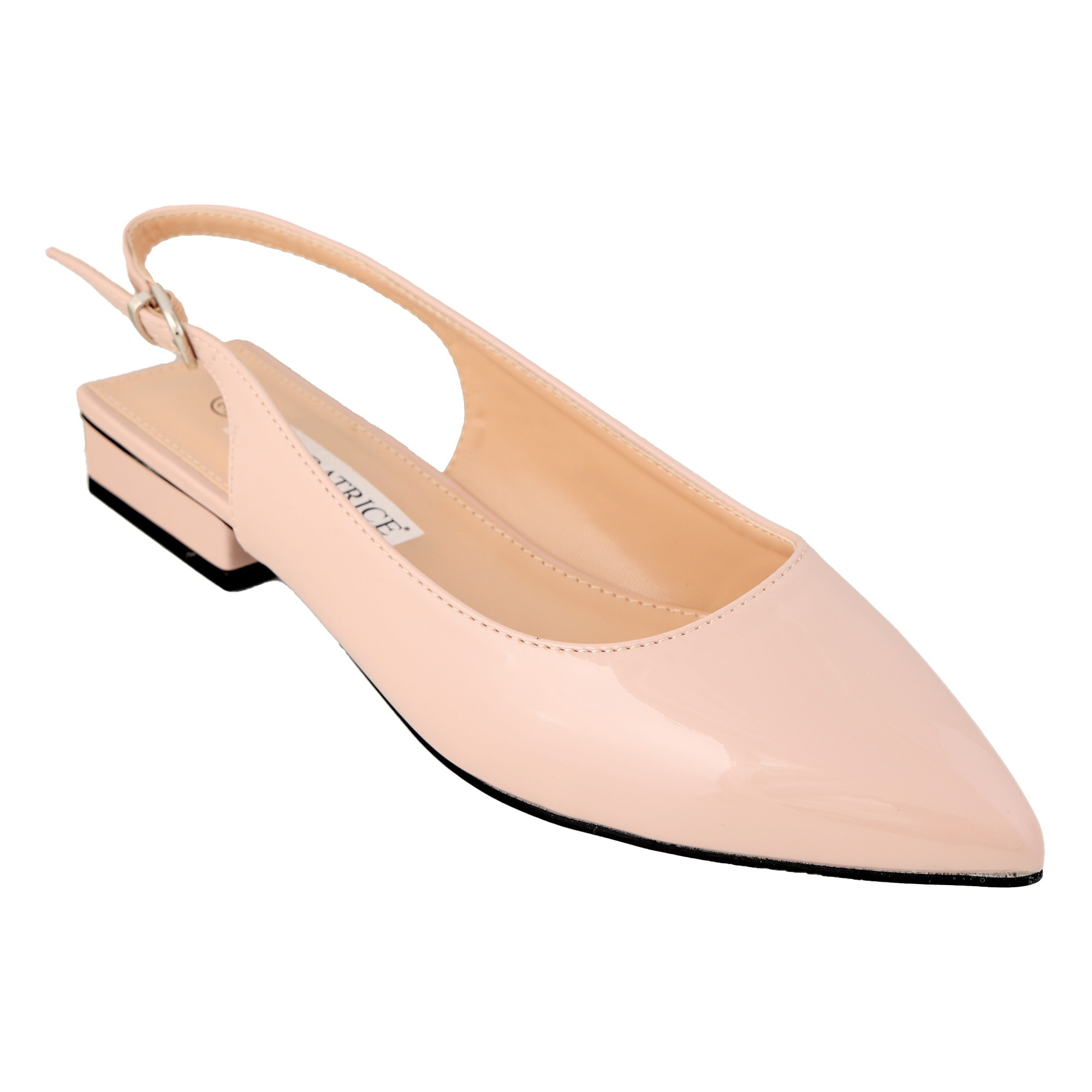 Ballerine slingback verniciate