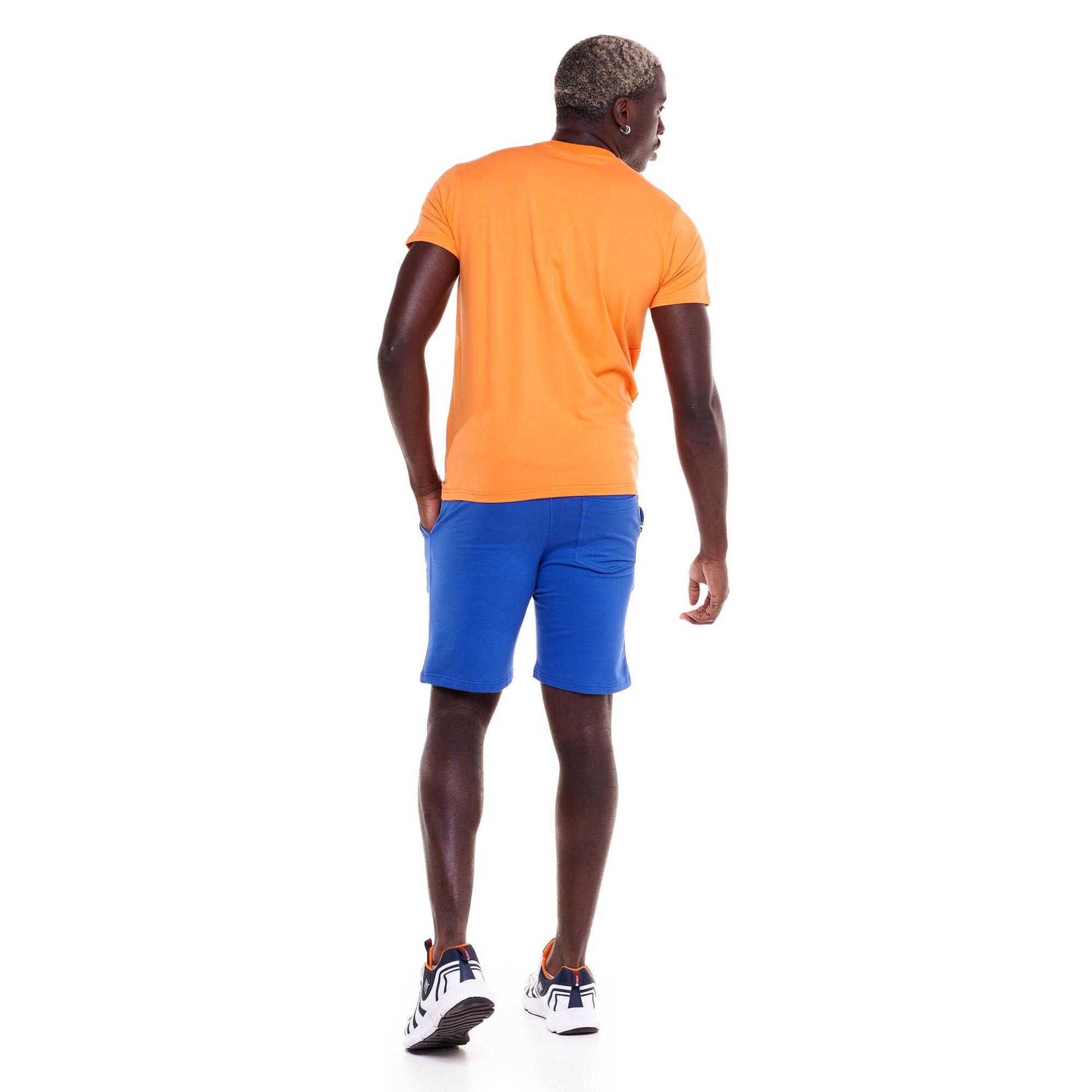 Camiseta básica de manga corta para hombre con logo pequeño