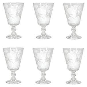 Set 6 bicchieri da vino Lysis
