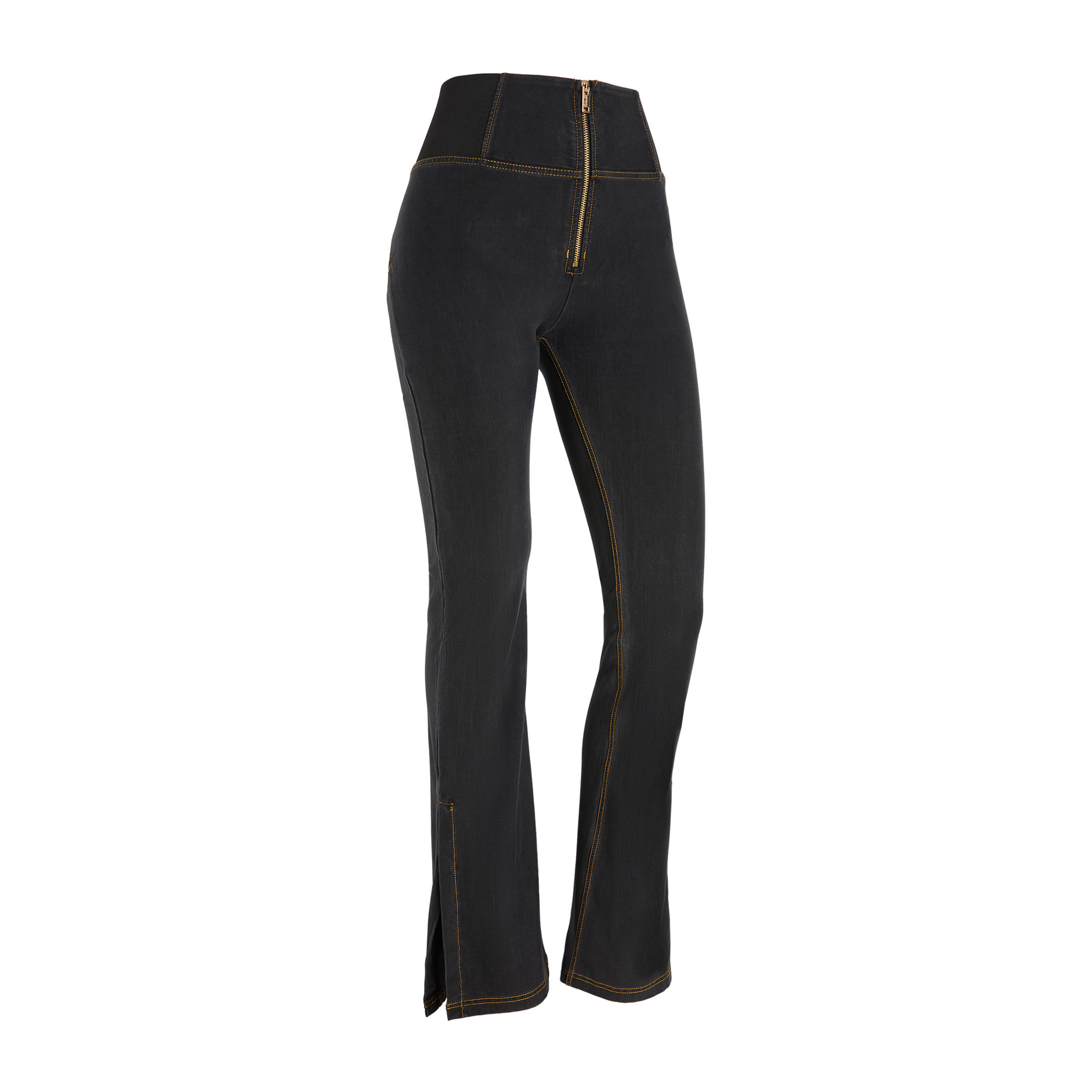 Jeggings WR.UP® vita super alta, flare con spacchi sul fondo