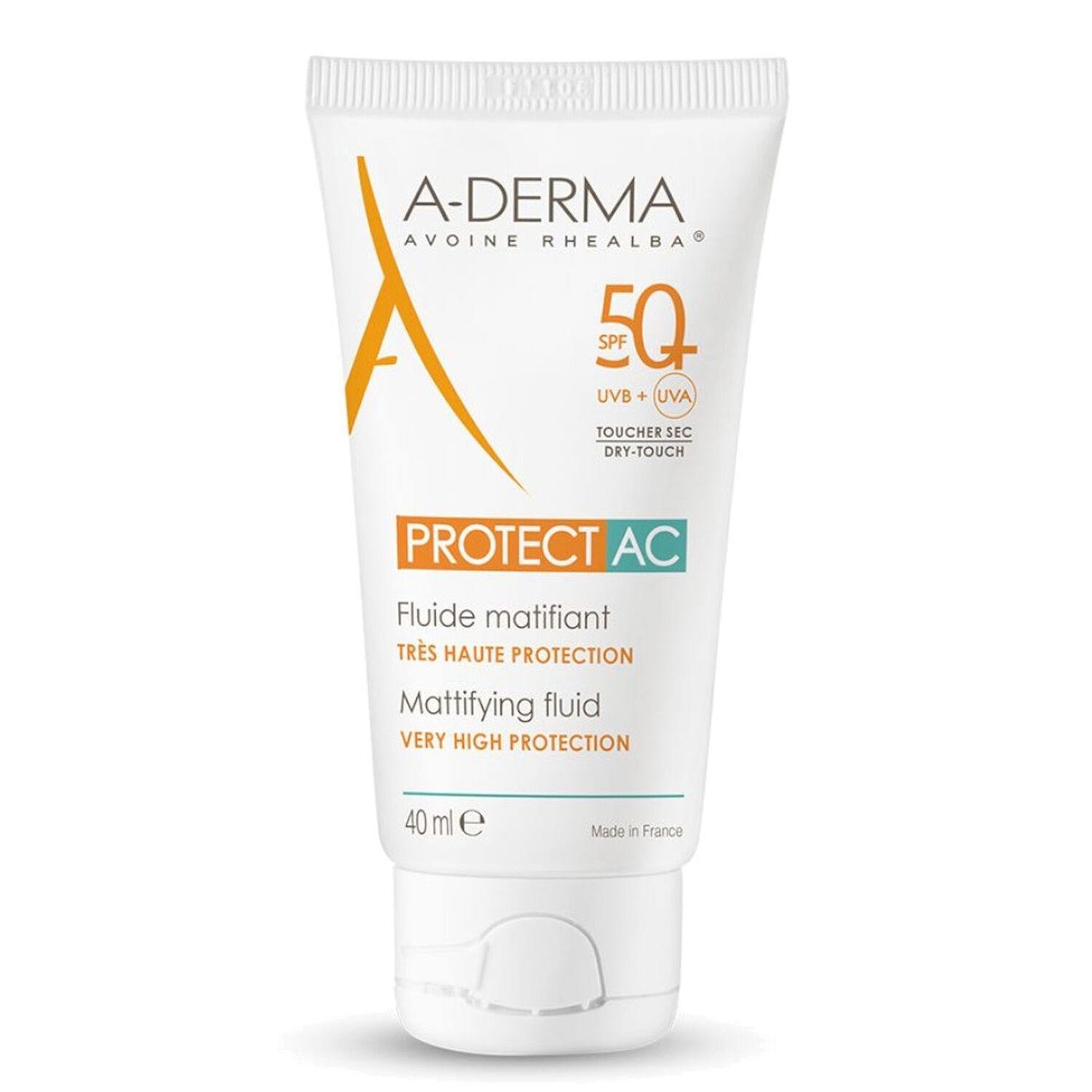 Protect AC  SPF50+ - Fluide Solaire Visage Matifiant 40 ml